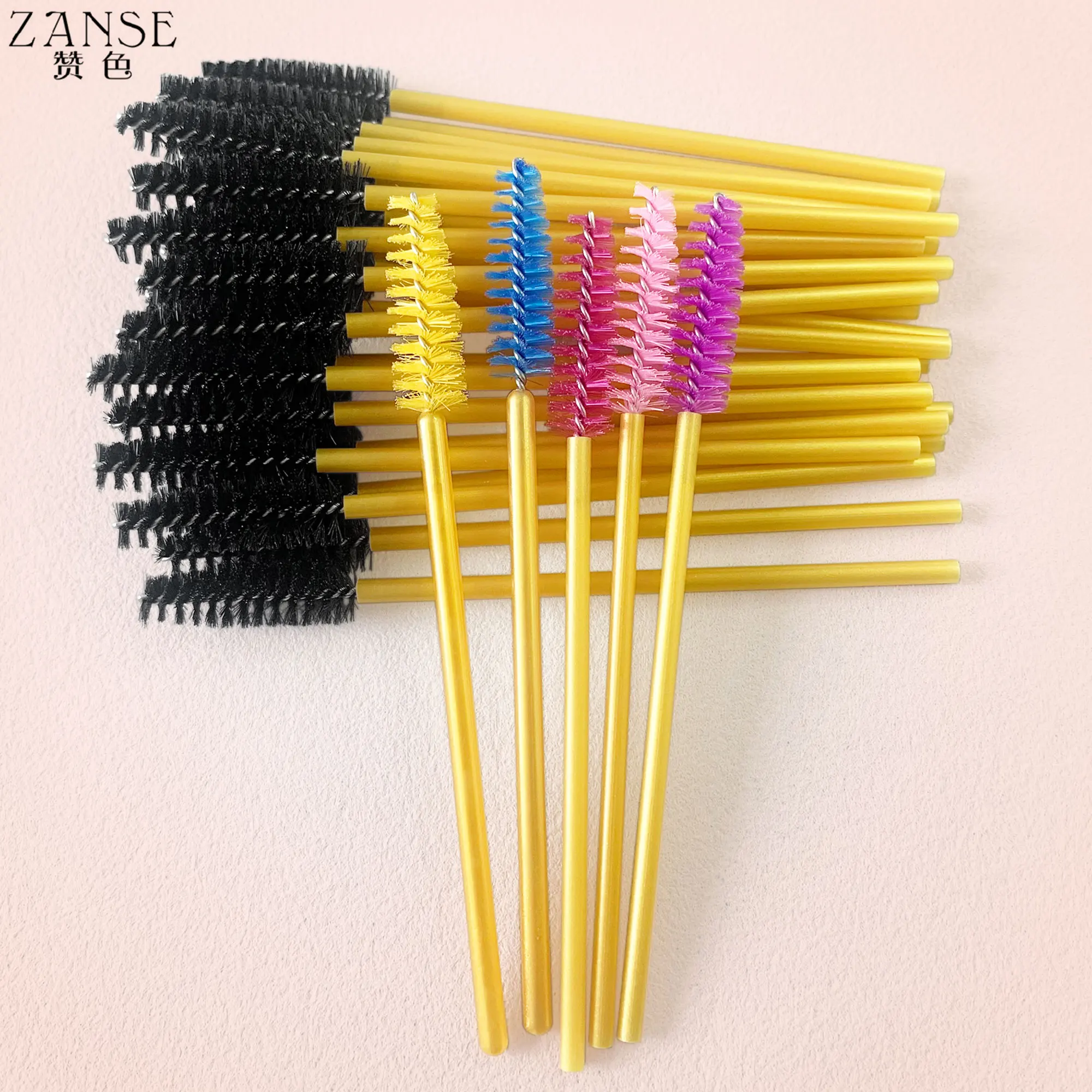 5/50pcs Eyelash Brush Makeup Brush Mascara Wands Eyelash Extension Tools Applicator Lash Extension Supplies