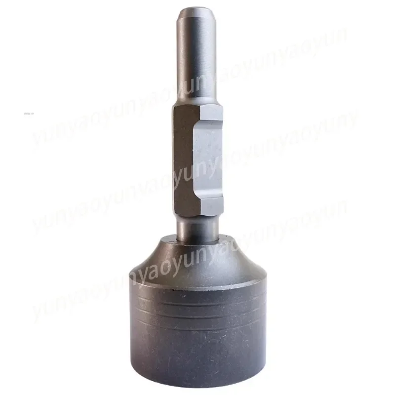 

Small pile driver head Electric pick cylinder photovoltaic ground pile