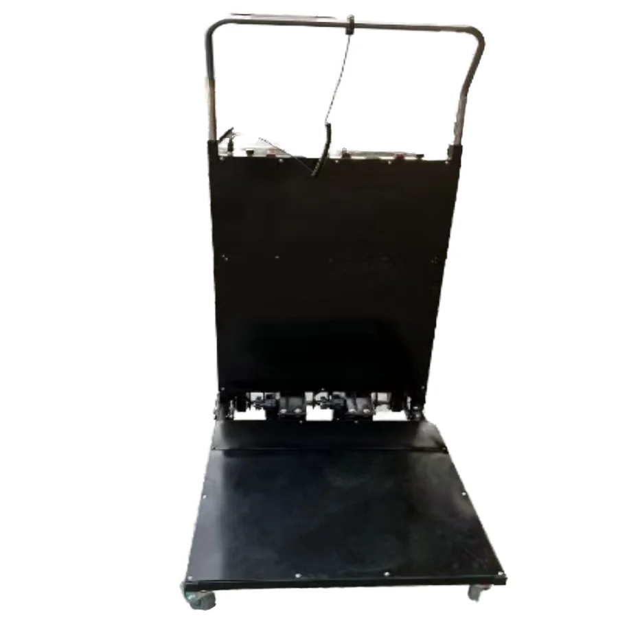 600Kg load capacity Electric ladder Steel platform Shopping trolley Multi-wheel storage tool