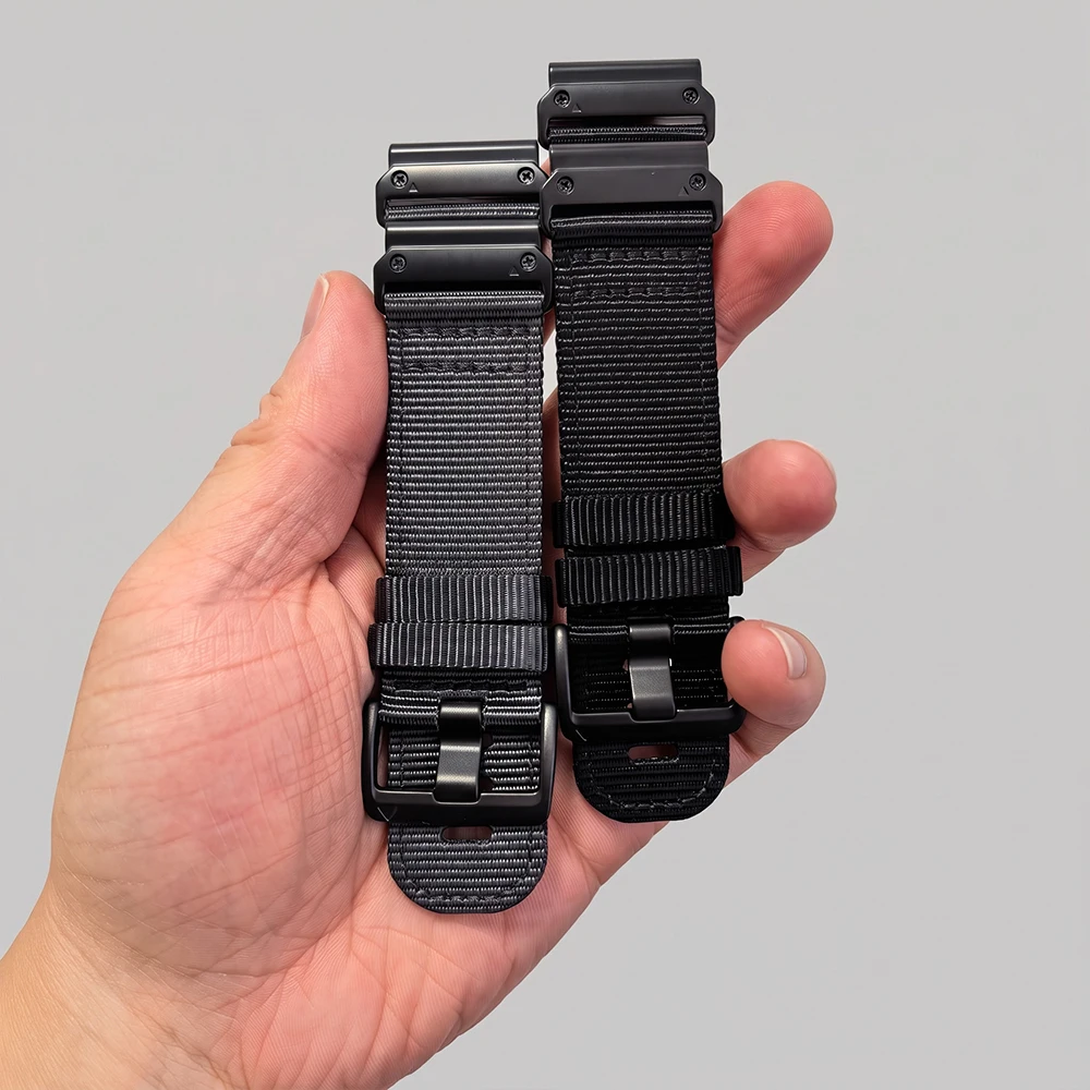 Tactical sports nylon strap For Amazfit T-Rex Ultra 2 51mm Watch Band Wristband Bracelet Replacement Accessories
