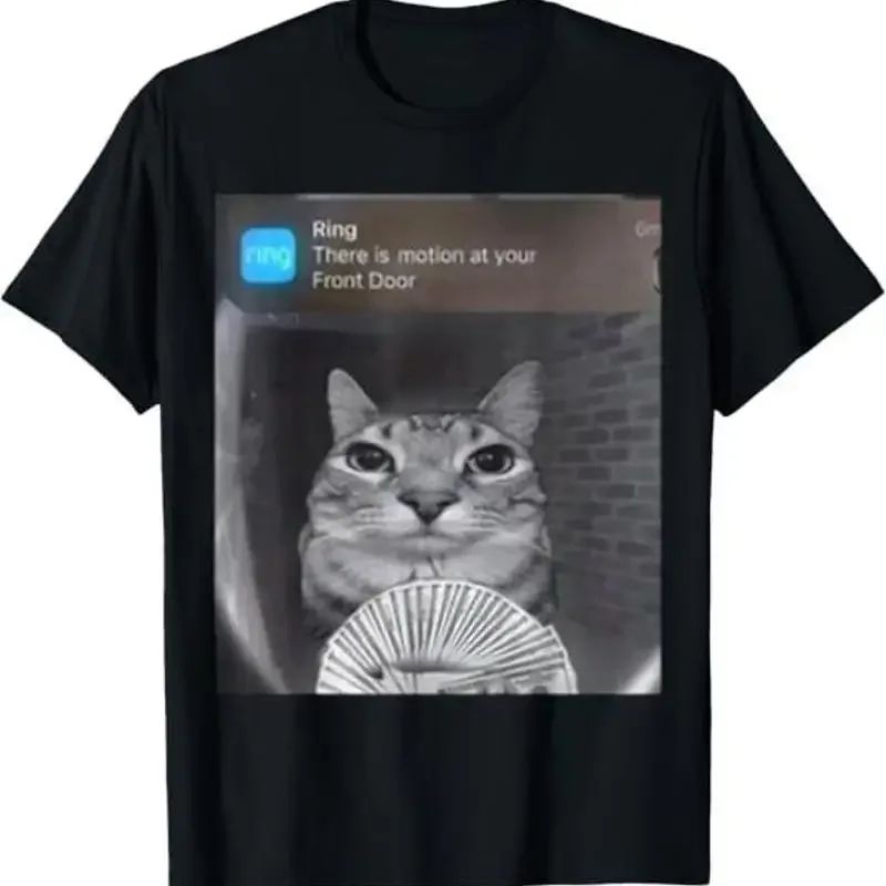 Ring Cat with Motion Meme T-Shirt