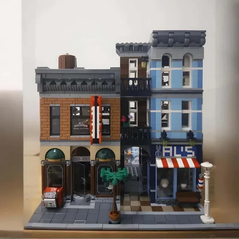 

2262 PCS With 6 Figures Compatible 15011 10246 Detective's Office Building Blocks Bricks Birthday Gifts Toy City StreetView