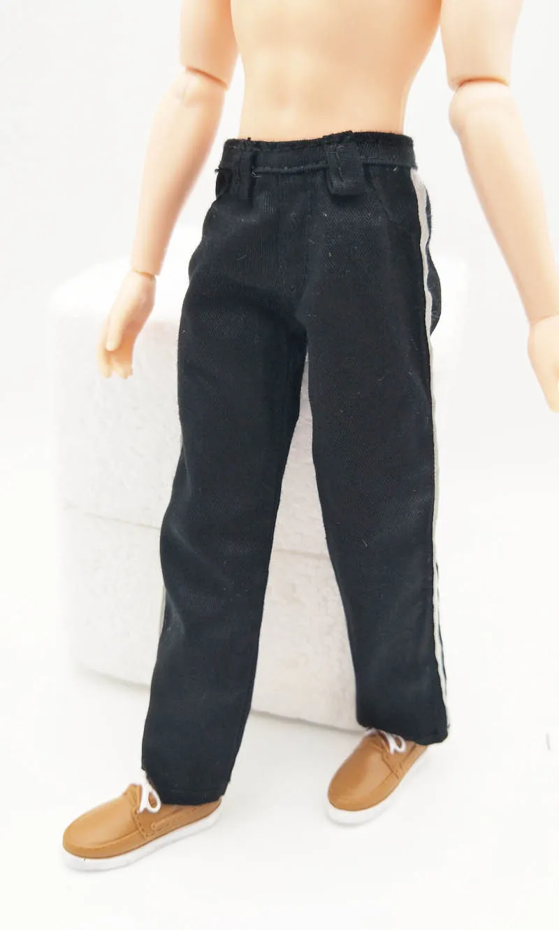 High Quality 1/6 Doll Clothes Jeans Pants For Ken Doll Trousers For Barbie\'s Boyfriend Ken Prince Male Doll Casual Wear