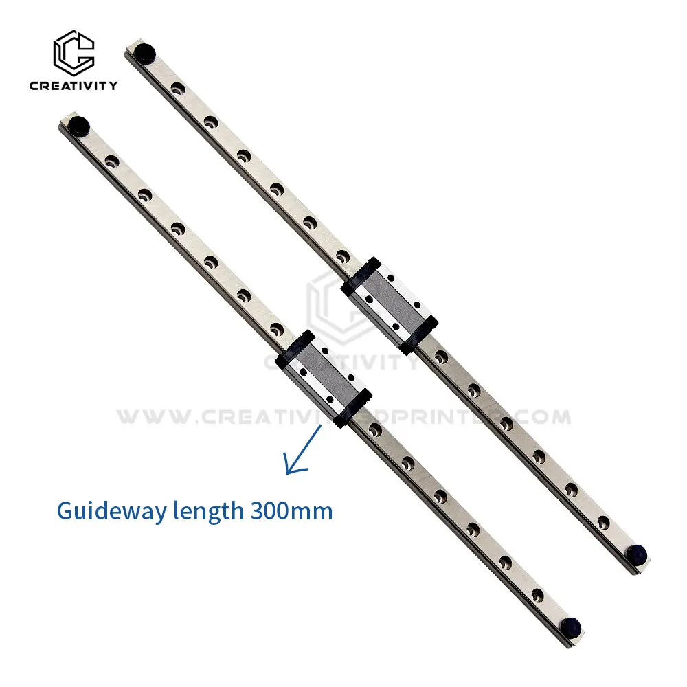 3D Printer Dual Y-axis Rail Length 300mm Linear Guide for Ender 3 V3 SE/ Ender 3 V3 KE