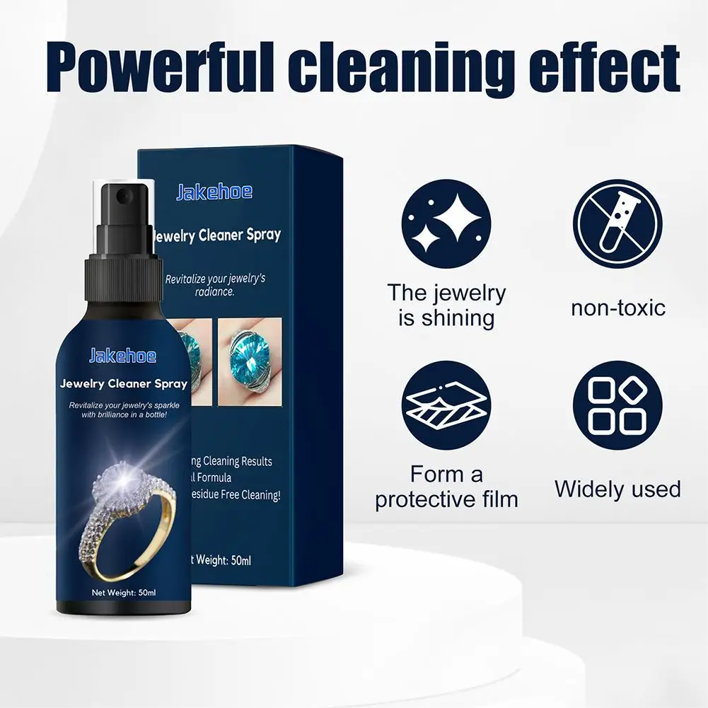 Jewelry Cleaner Powerful Cleaning Dirt Quick Ash Removal Restore The Original Luster Prevent Oxidation And Do Not Damage Jewelry