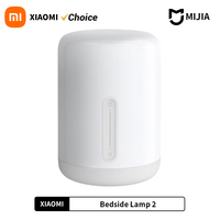 Xiaomi Mijia Bedside Lamp 2 Smart Table LED Night Light Colorful 400 Lumens Bluetooth WiFi Touch Control for Apple HomeKit Siri