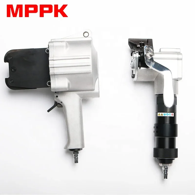 MPPK FTLS-19 5m/min Hand-Hold Pneumatic Strapping Tool for Strapping 25-32mm Steel Straps