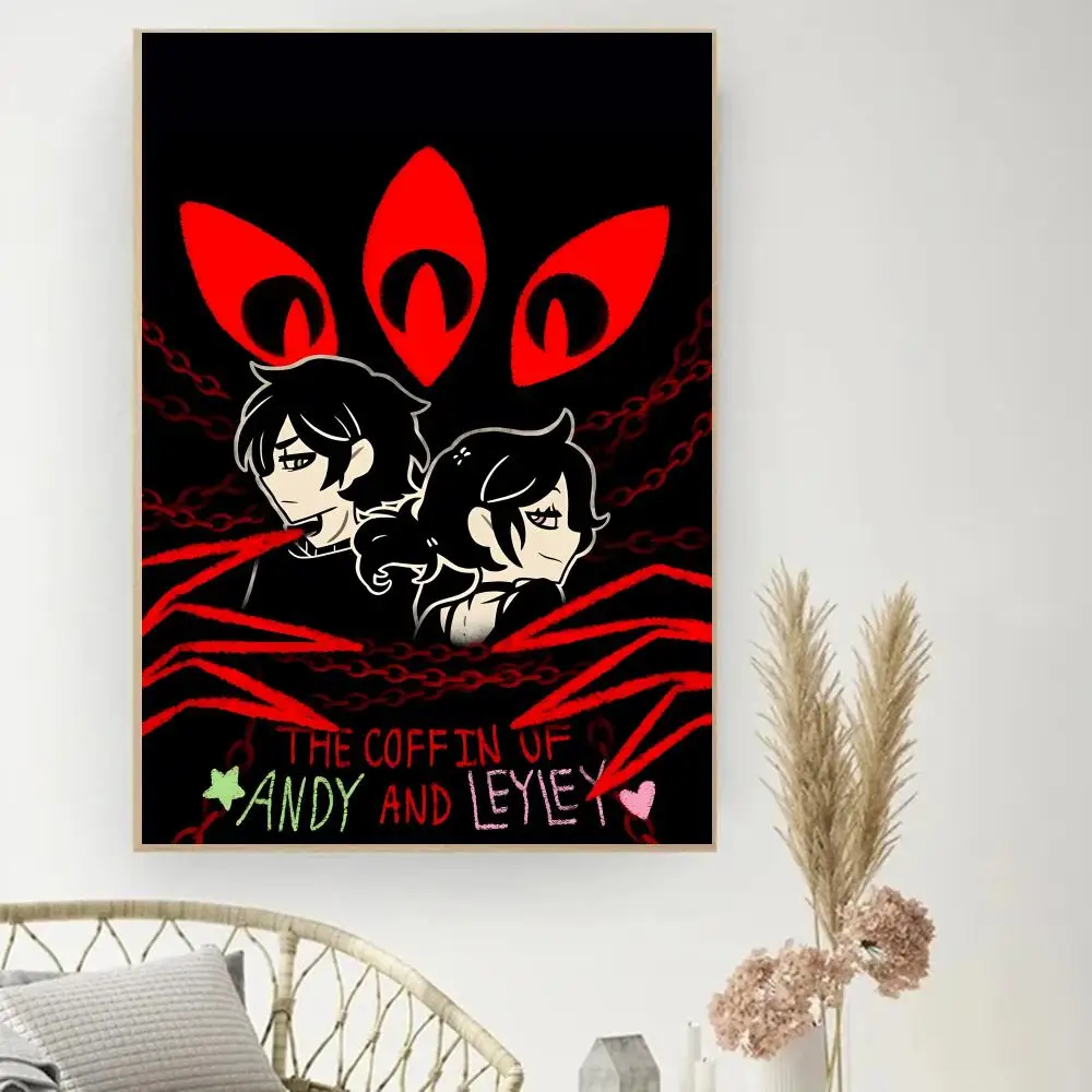 The Coffin Of Andy And Leyley Game Painting Calligraphy Poster Print Modern Decor Room Home Decor Canvas Art Pictures Home For L