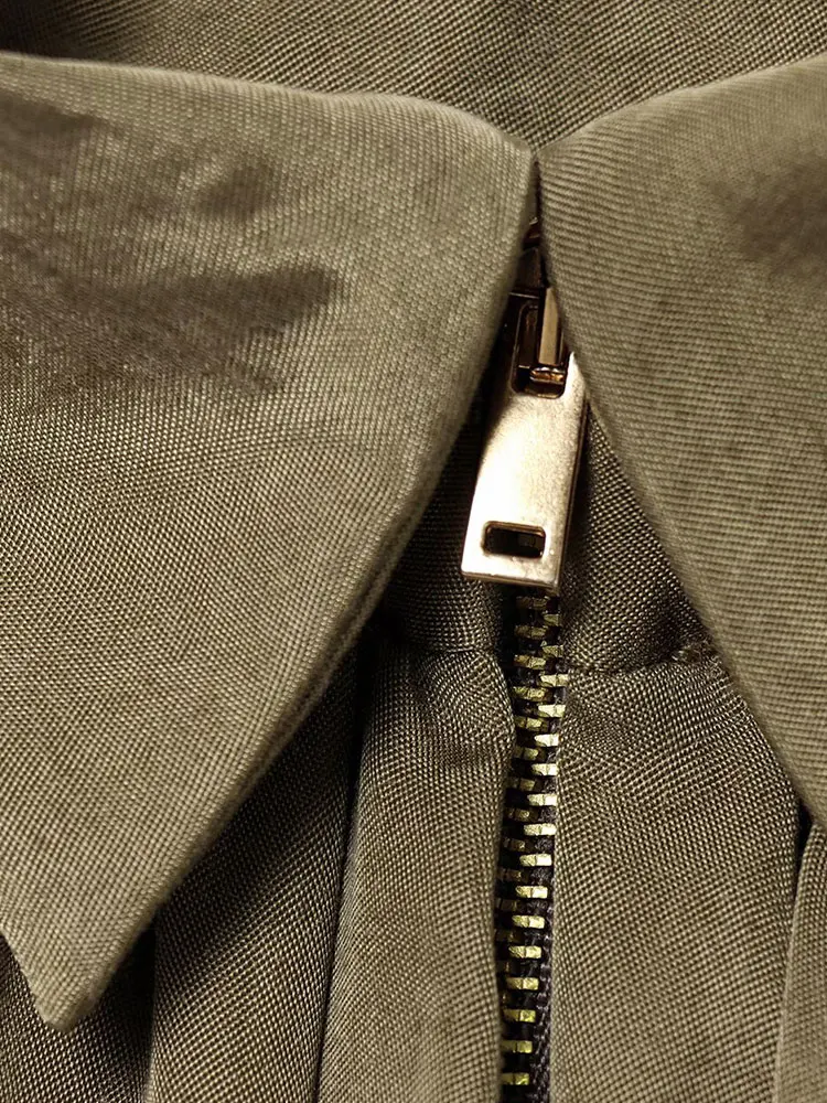 Vestes de printemps pour femmes, manteau à fermeture éclair, haut surdimensionné, Streetwear décontracté, nouveaux vêtements d'extérieur, 2025