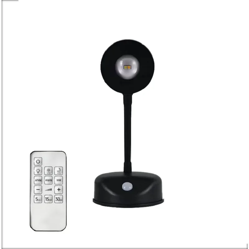 PZSUNLY USB Rechargeable Intelligent Human Sensing Wireless Wall Light Dimmable Led Spotlight For Lighting Paintings Pictures