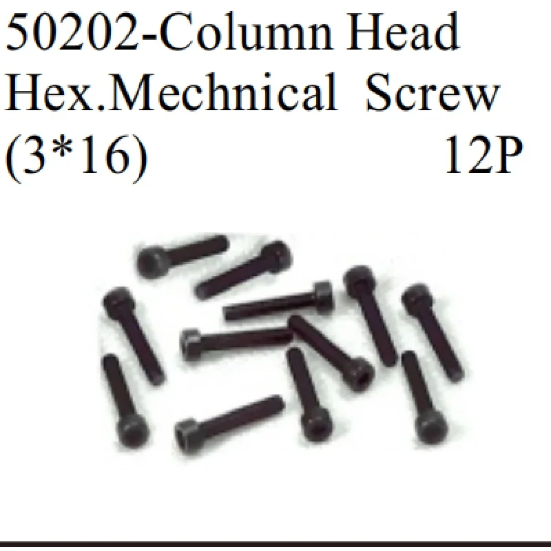 HSP RC CAR Column Head Hex Mechnical Screw 50093 50202 50096 50097 50098 50099 50095 54027 54032 For 1/5 94050 94054