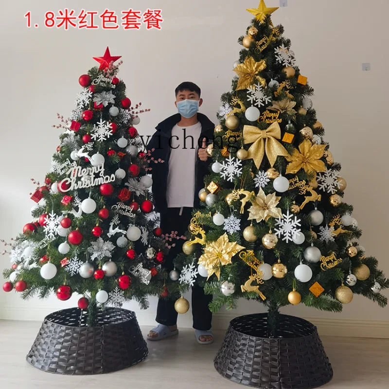 

ZF Encrypted Large Christmas Tree Christmas Tree Christmas Window Home Decoration Factory Direct Sales