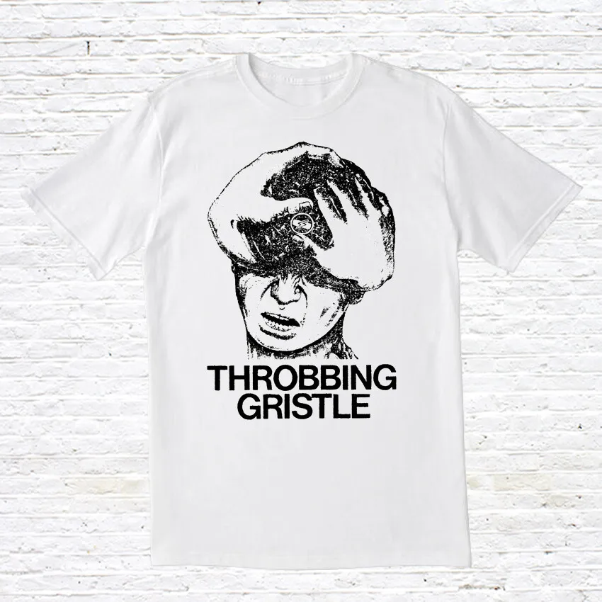 Throbbing Gristle TShirtOversize Gym T Shirt Cotton Men Hip Hop