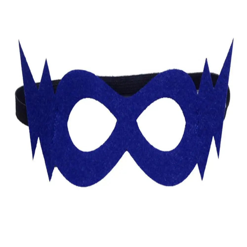 Kinderen Cosplay Masker Halloween Vilt Oogmaskers Kostuum Veelkleurig Verstelbare Feestbrillen Halve Maskers met Elastisch Touw voor Verjaardag