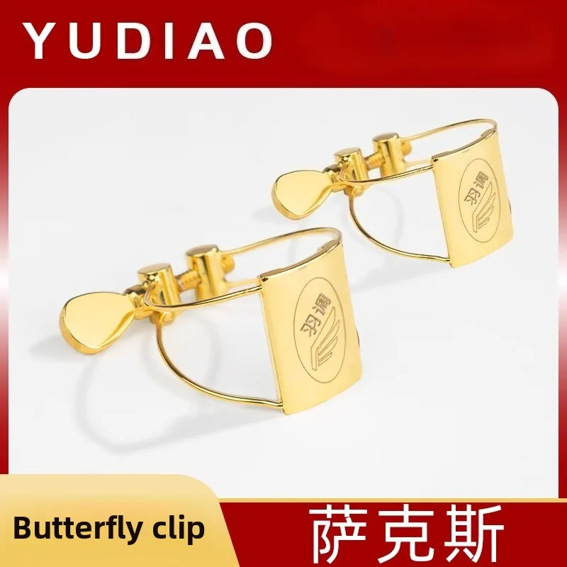 

flat e alto flat b tenor tenor saxophone steel wire butterfly clip bakelite flute head clamp card cap metal card