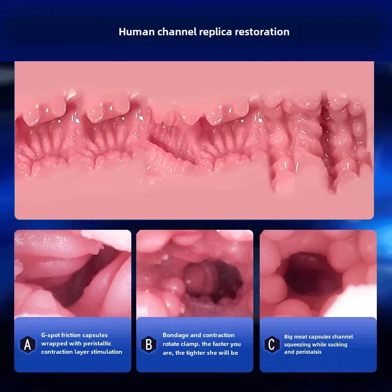 التلقائي ذكر الاستمناء كأس جهاز هزاز جنسي سيليكوني للكبار التحمل ممارسة الاهتزاز اللسان الرجال القضيب المدرب الجنس لعب