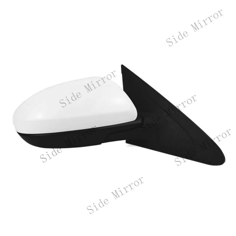 Z+ Mirror For 2010-2013 Mazda 3 Passenger R /Power Glass Manual Folding White 3Wire
