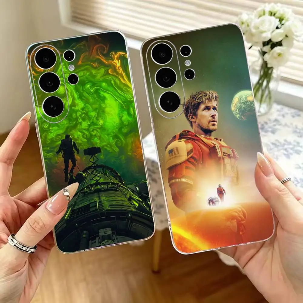 P-Project Hail Mary R-Ryan Gosling Phone Case For Samsung S25,S24,S21,S22,S23,S30,Ultra,S20,Plus,FeTransparent Cover