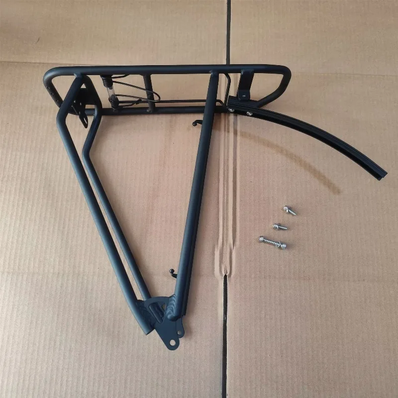 Bicycle Luggage Carrier Aluminum Alloy Load Bike Rear Rack Anti Corrosion Sturdy Frame 26 27.5 700C V Brake Bicycles Accessories