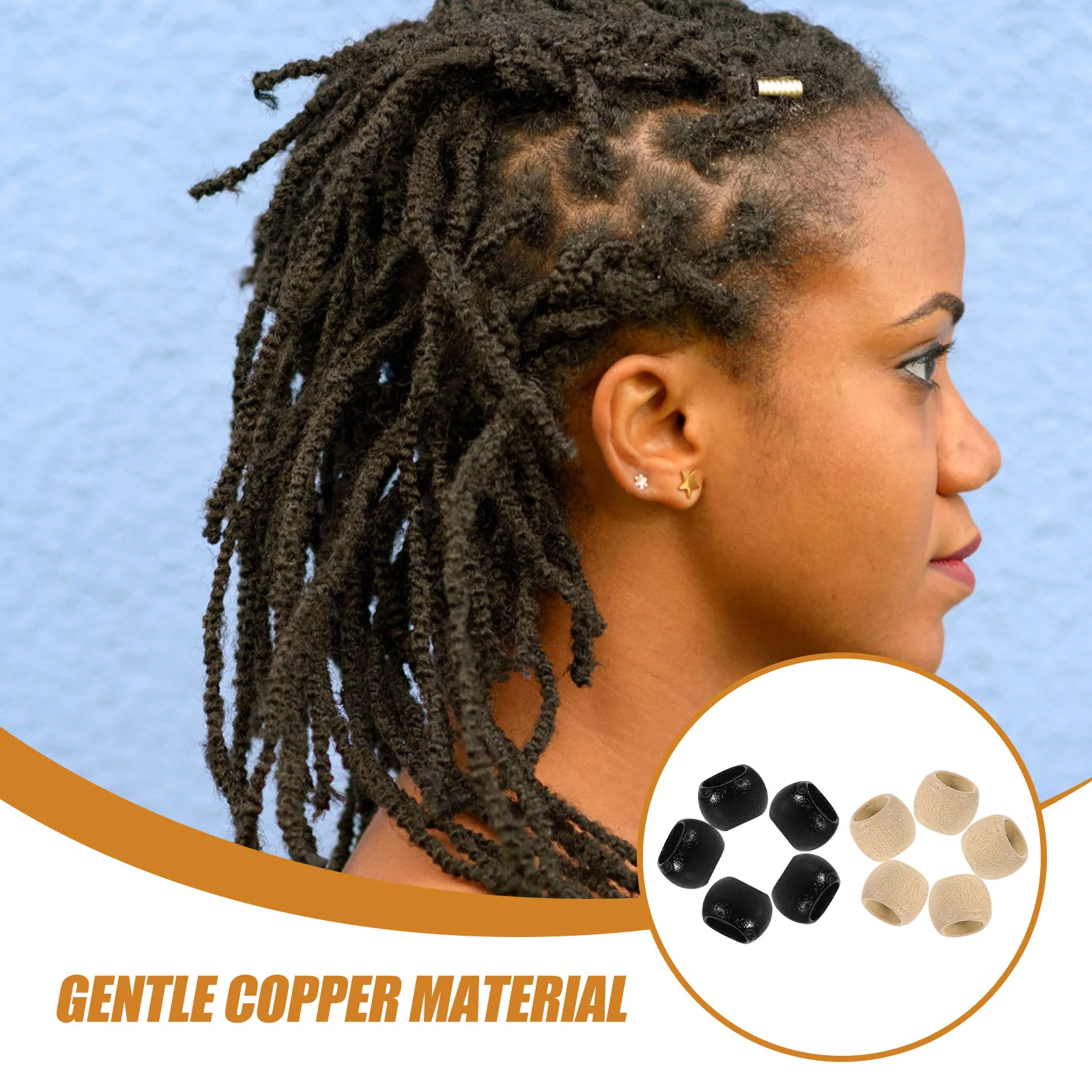 

3Mm Nano Rings Hair Extensions Silicone Lined Copper Beads For Braids Styling Lightweight Ring Design Diy