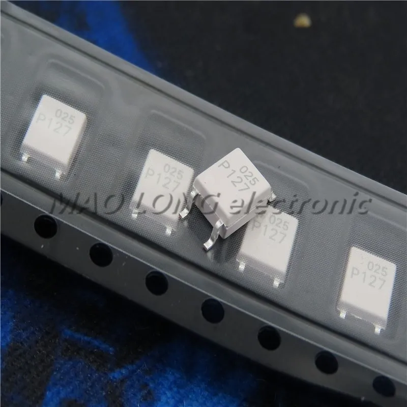 50PCS/LOT  TLP127 P127  SOP4  SOP-4   Optocoupler  Photoelectric coupling