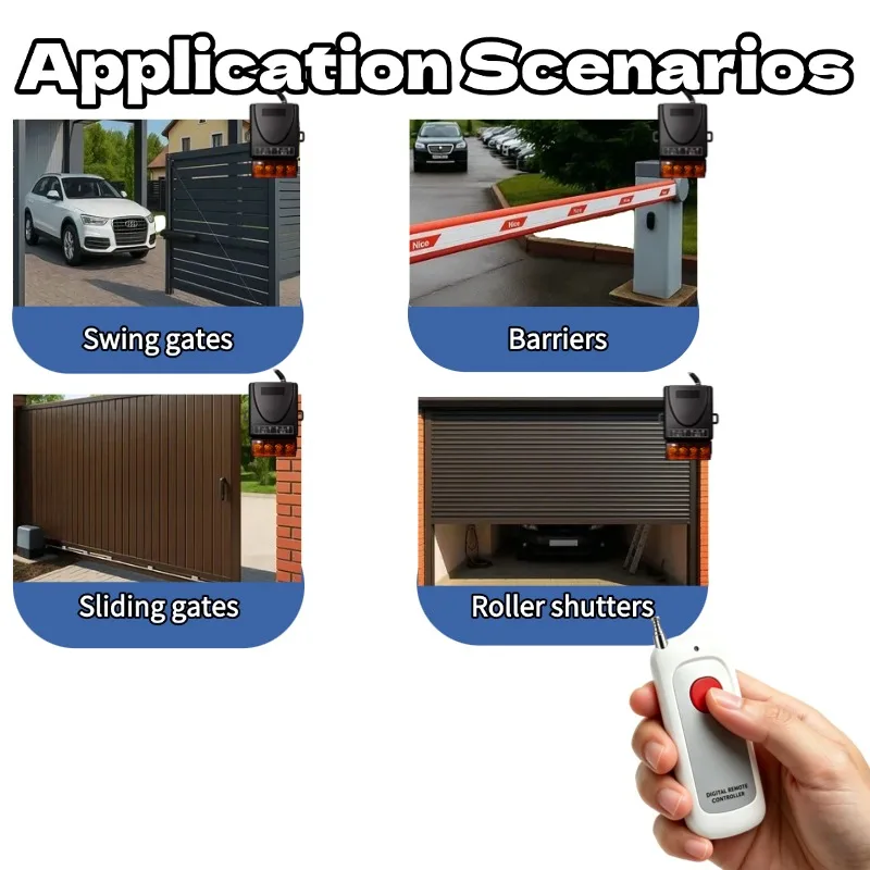 AC220V 433Mhz Remote Control Switch Hign Power On off Remote Control Transmitter for Water Pump Motor LED/Electric Appliance