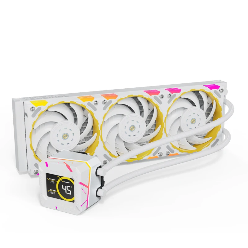 

Hot Sale ZEUS 360 ARGB White Radiator Liquid CPU Cooler for Gaming Computer Cooling CPU Coolers Cooling Fan AIO Water Cooler