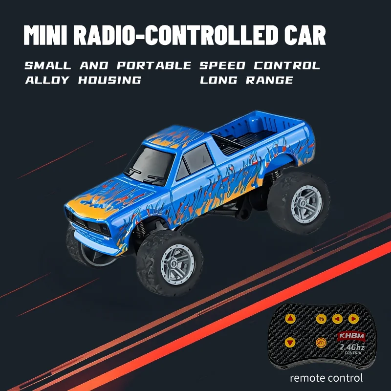 Nieuwe RC Auto MINI Legering 1/64 Afstandsbediening Auto Handig om 60 Minuten Werktijd te dragen Kinderen Geschenken Elektronisch Speelgoed