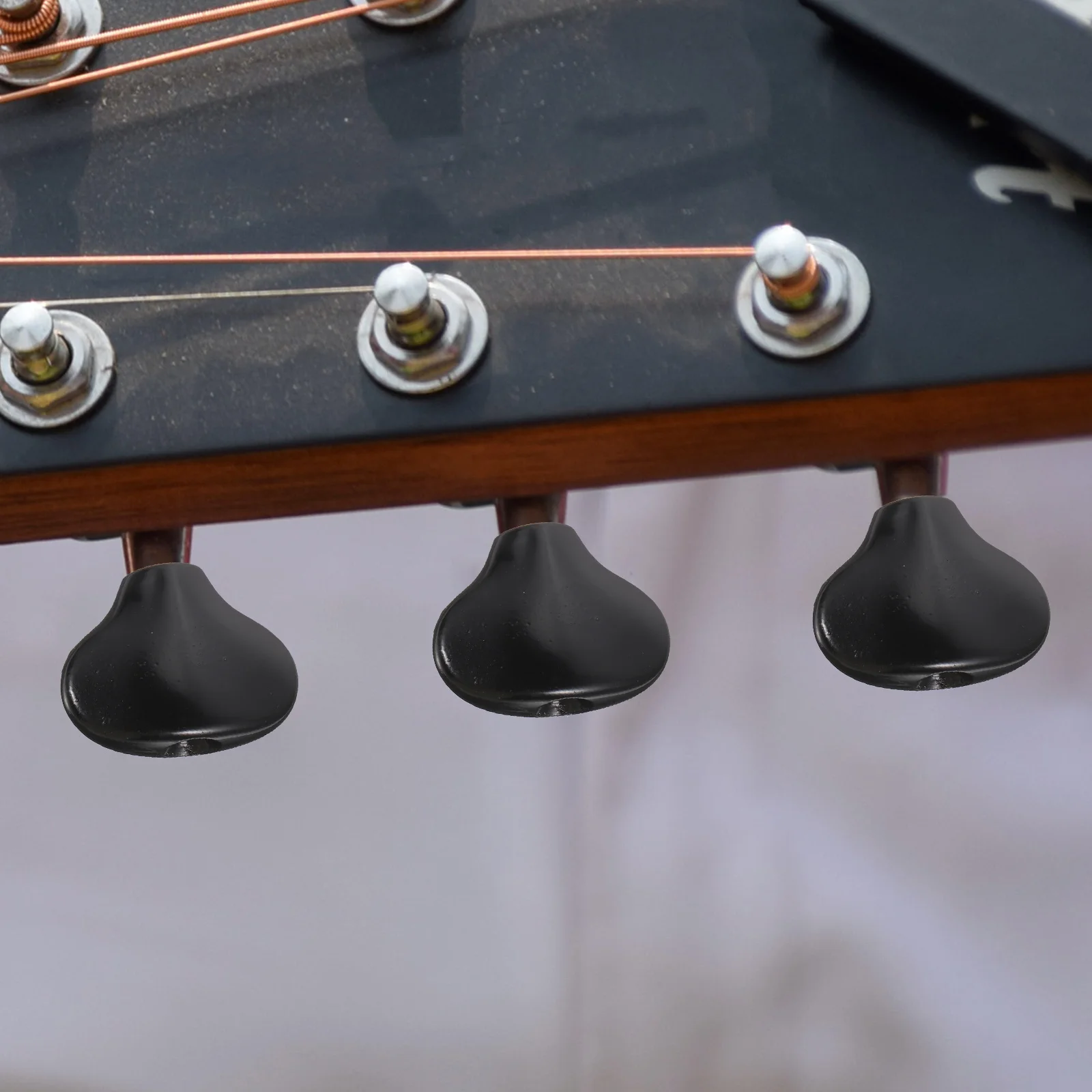 

6 set Guitar Tuning Peg Buttons Zinc Alloy Machine Head Caps For Acoustic Electric Bass Folk Guitars Replacement Parts