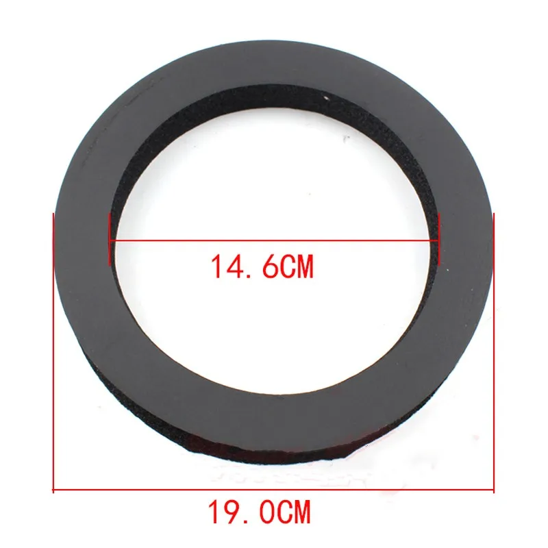 2PCS 6.5 inch car soundproofing foam audio speaker ring Soundproofing ring Sealing ring for sound quality improvement