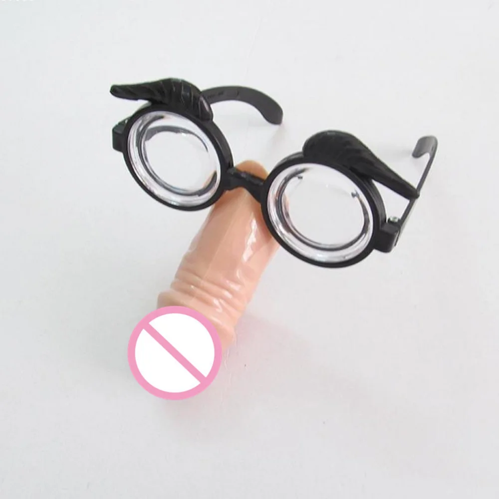 ฮาโลวีนพลาสติกอวัยวะเพศชาย Willy สนุกกรอบแว่นตาใหม่คริสต์มาส Hen Night อุปกรณ์เสริมอวัยวะเพศชายแว่นตากันแดด