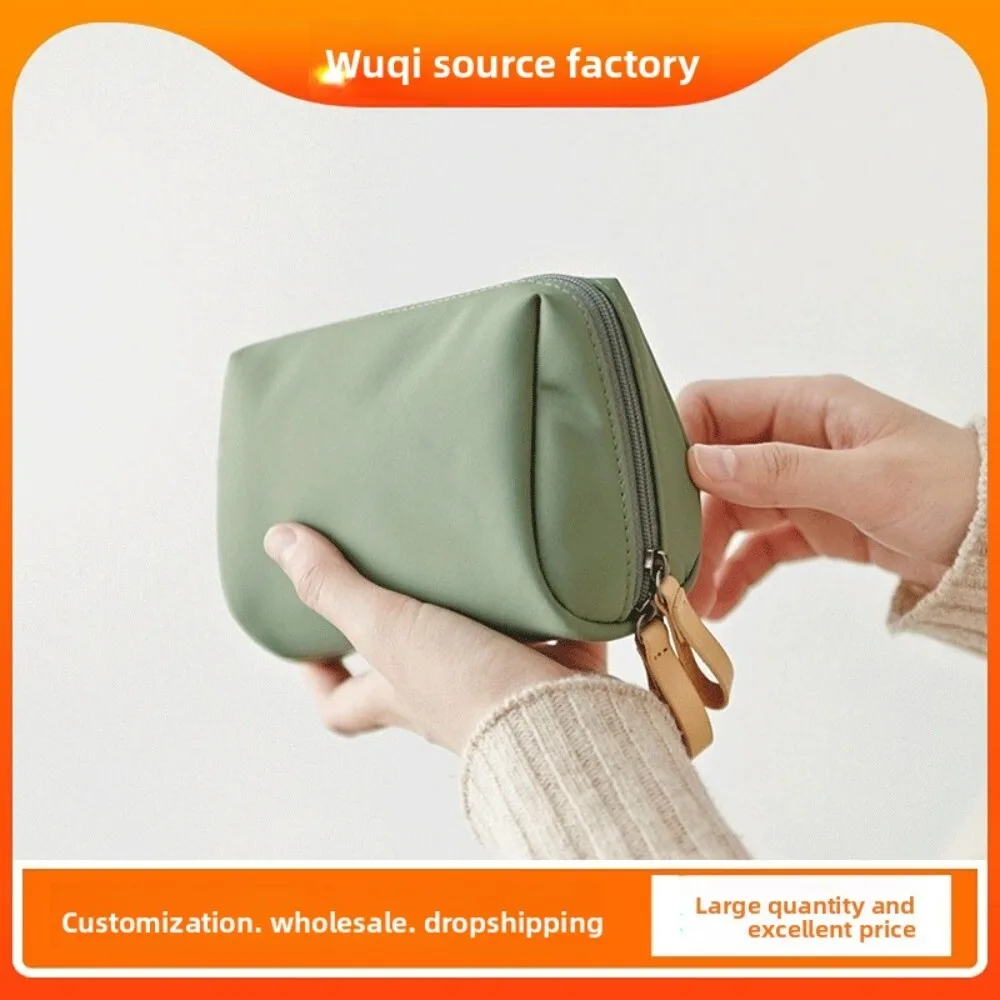 

Portable Small Makeup Pouch for Women's Lipstick Cosmetics Large Capacity Storage Travel Bag Soft Lightweight Toiletry Organizer