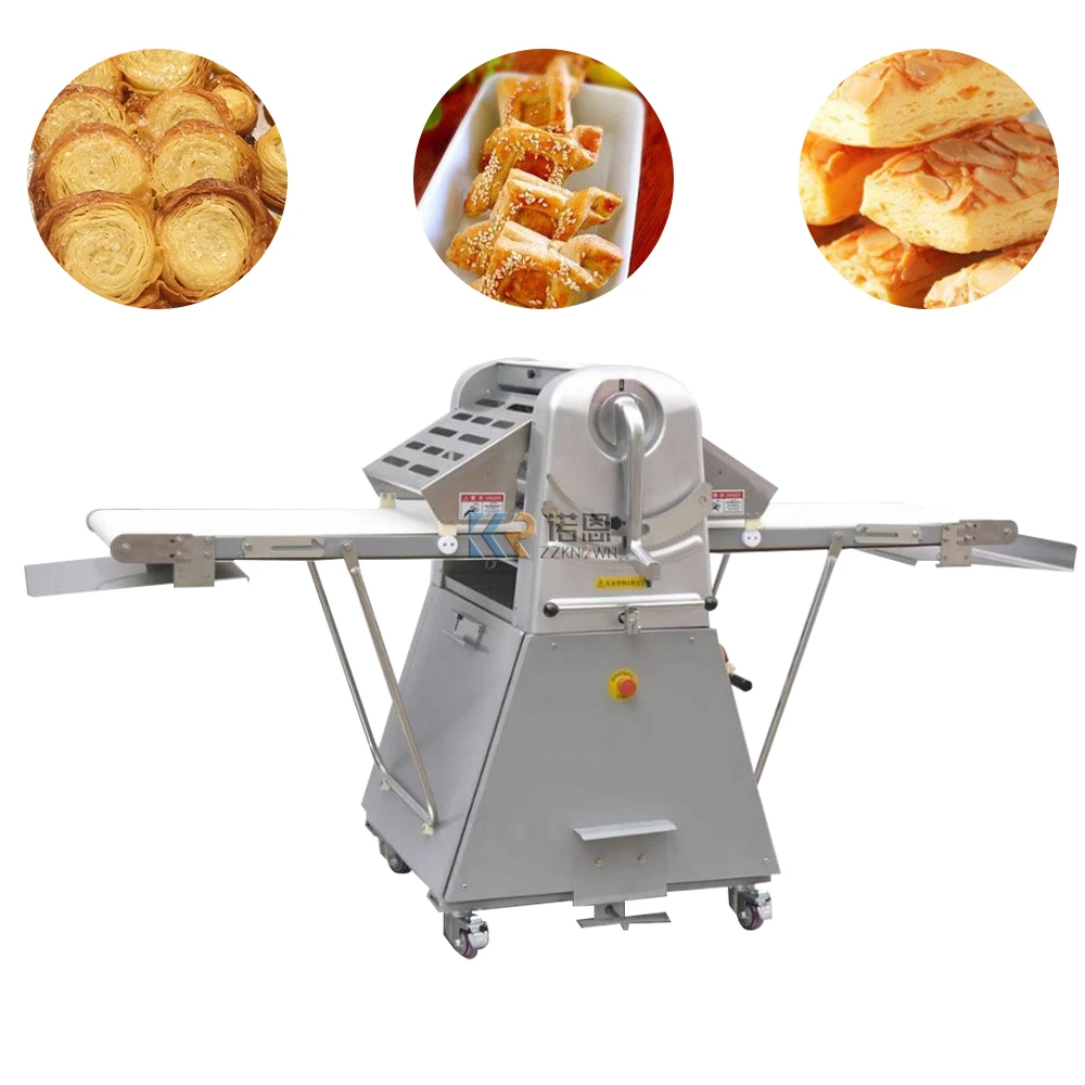 Laminadora de masa de Croissant, Máquina Manual de sobremesa para pan