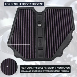For Benelli TRK502 TRK502X 2017 2018 2019 2020 20212022 Motorcycle High Quality Flow Air Cleaner Replacement Filter Element