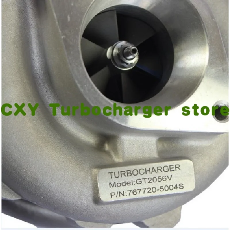 Universal Turbo Turbocharger 0.63A/R V Band Flange Oil Cold 420HP 2.0-3.5L for VW 1.8T T3 T4 .63 AR 360 Degree Gasket