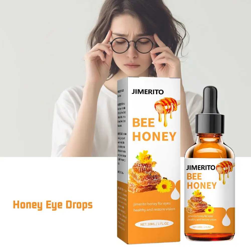 30ml Jimerito Honey For Eye, Jimerito Honey Eye Drops, Jimerito Bee Honey For Eye, Stingless Bee Honey Eye Drops Body Care