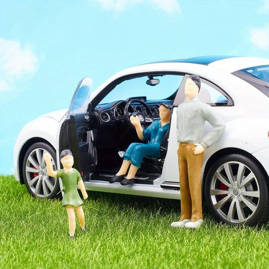 عيد الحب حفلة عيد ميلاد هدية قطار المشهد مقياس نموذج شخصية بناء يجلس الركاب رسمت الدمى تحصيل الشكل #4