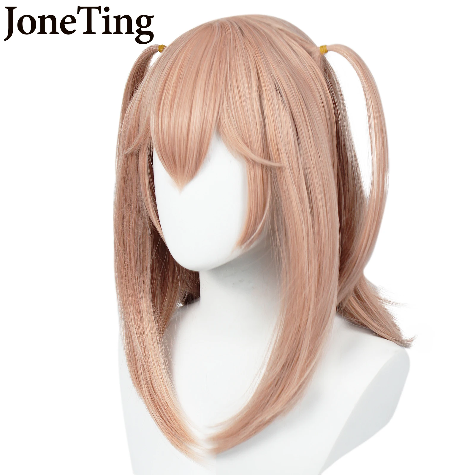 JONETING Synthetic Sajuna Inui Cosplay Wig Shinju Inui Wig Pink Straight Hair with Bangs Anime My Dress Up Darling Costume Party