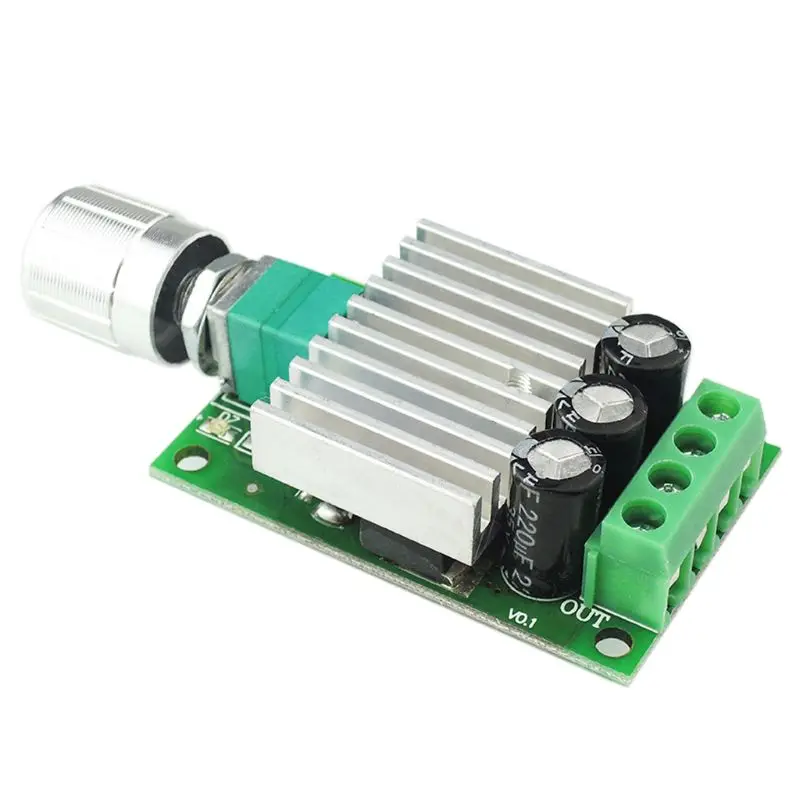 12V 24V 10A PWM for DC Motor Speed Controller Adjustable Speed Regulator Dimmer Control for Fan Motors LED Light