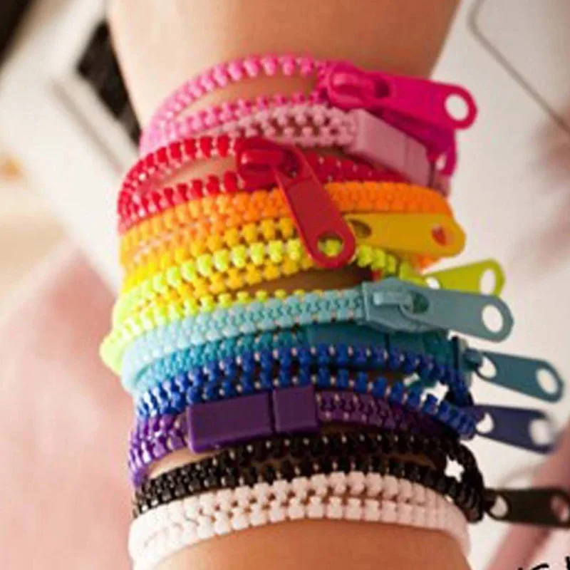 Zipper Bracelet Kids Party Favors Fidget Sensory Autism Toys Anti Stress Anxiety ADHD TDAH Ansiedade Alívio Do Estresse