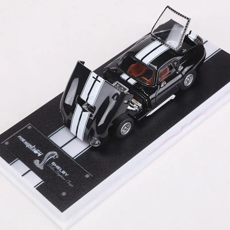 Fine Works 1/64 Ford Shelby Cobra Liga Brinquedo Veículo Motor Diecast Metal Modelo Presentes