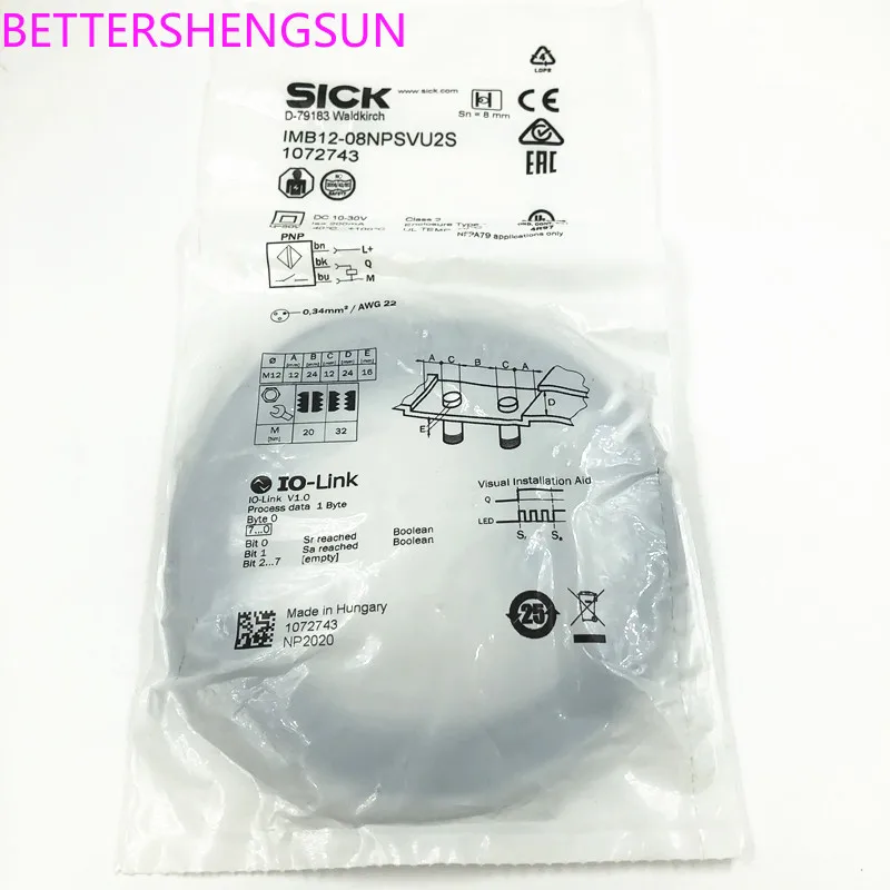 

Новый и оригинальный Индуктивный переключатель Imb12-08 Npsvu2s 1072743