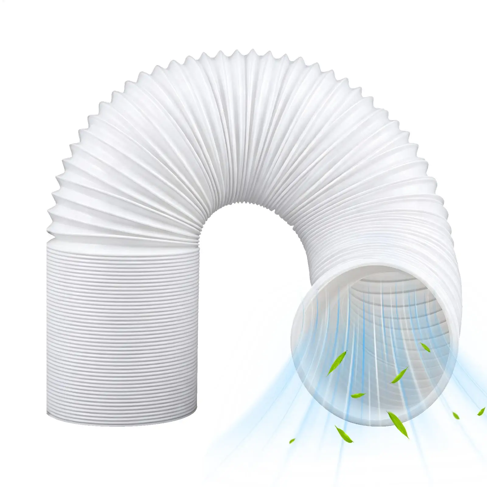 2026 new Mobile air conditioner exhaust pipe interface square portable air conditioner accessories hose extension joint