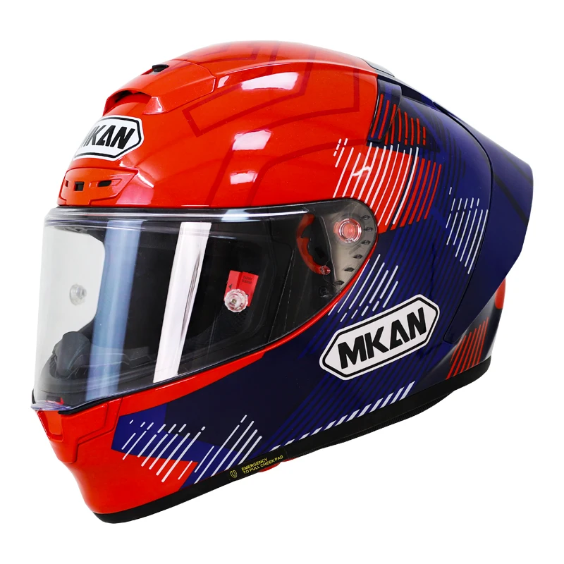 

MKAN Full Face Motorcycle helmet red spider 2 Riding Motocross Racing Motobike Helmet Casco De Motocicleta