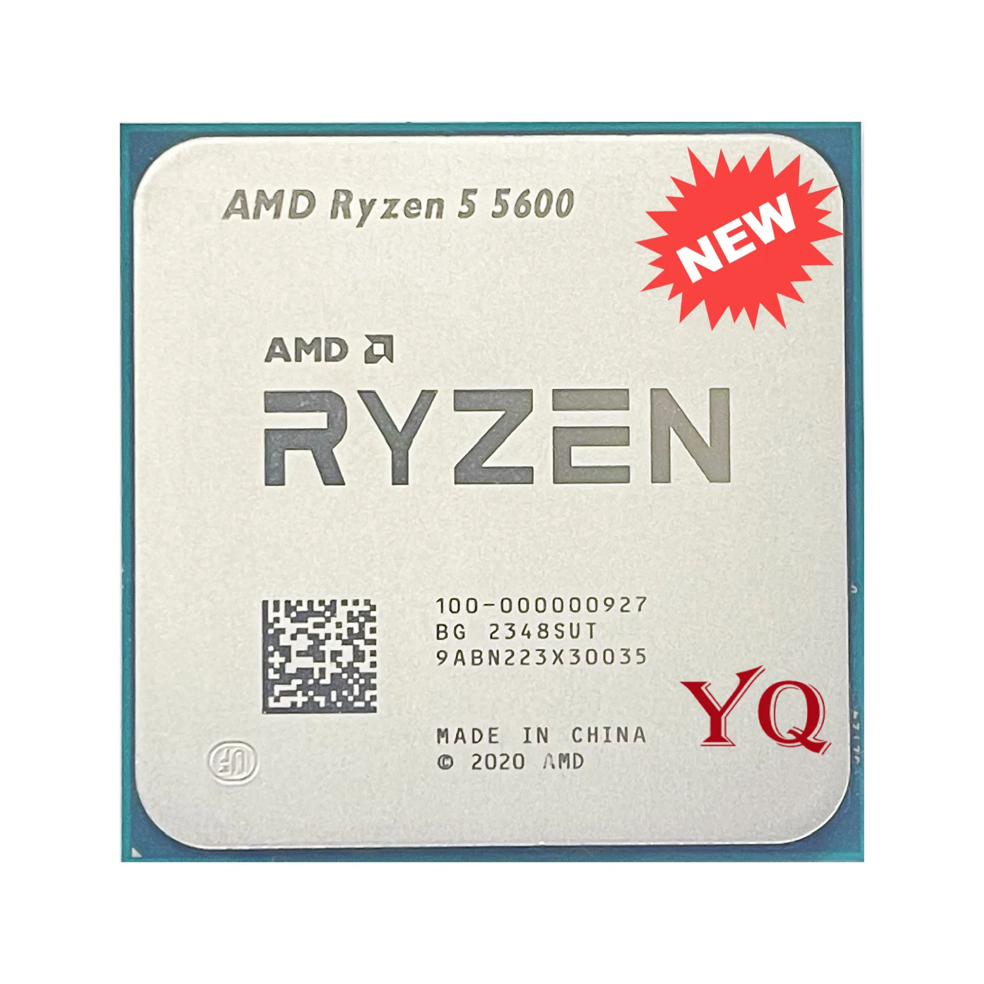 NEW AMD Ryzen 5 5600 R5 5600 3.5 GHz Six-Core Twelve-Thread CPU Processor 7NM 65W L3=32M 100-000000927 Socket AM4 NO FAN