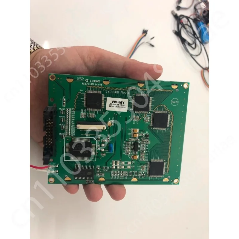 

Compatible LCD Para 160128B Rev E VISHAY LCD-160H128B-TMI-NZC PC-001 94V-0 De Reemplazo