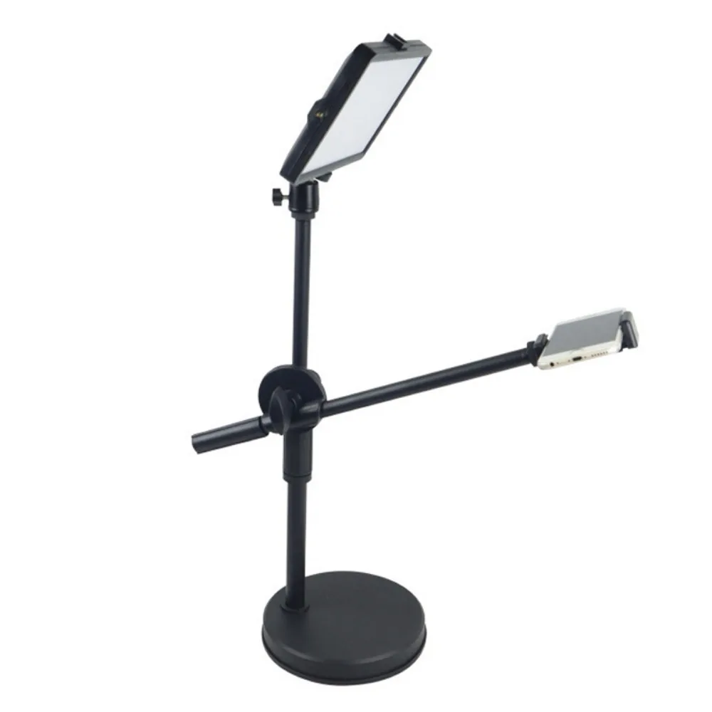

LED Light Live Streaming Light Tripod Soft Mobile Phone Fill Light Portable Square Adjustable Supplementary Light Makeup Studio
