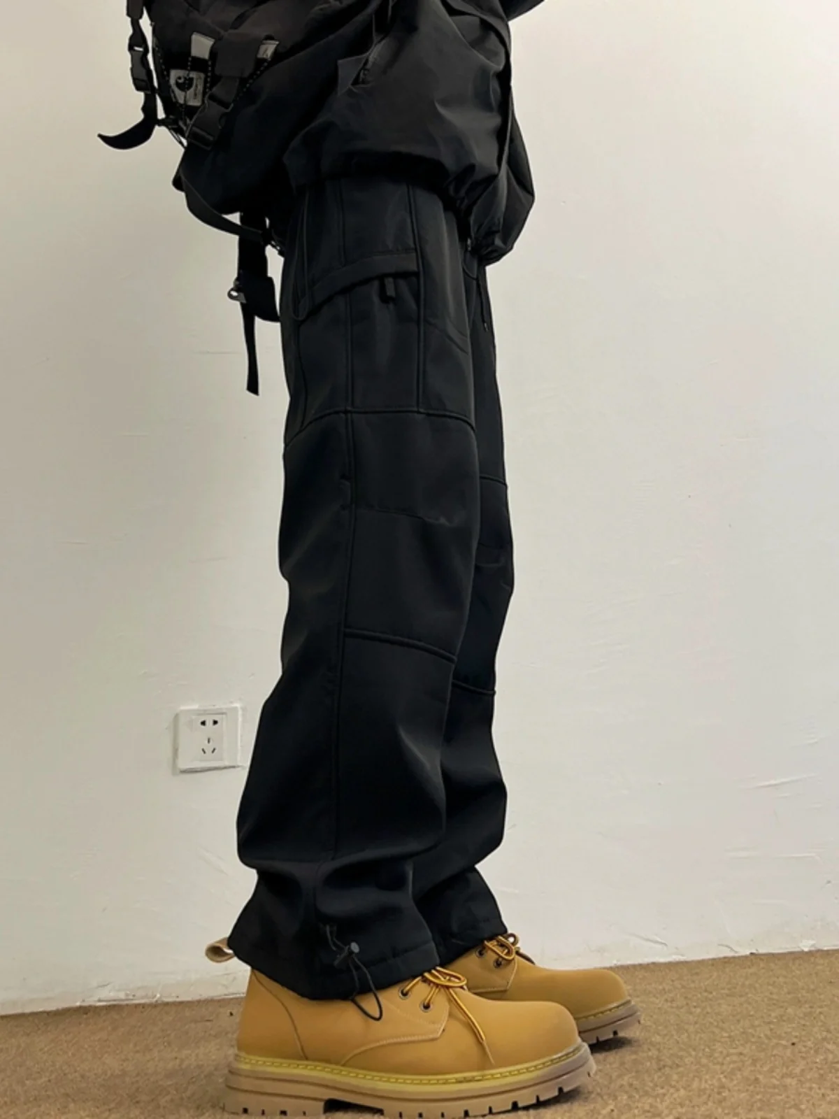 

Мужские зимние утепленные лыжные брюки American Sle Tee-Proof с флисовой подкладкой, морозостойкие при температуре ниже 40 градусов, повседневные брюки