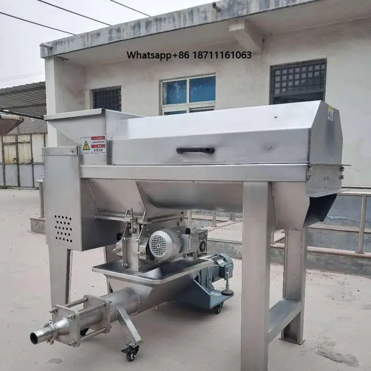 Engine-Powered Grape Destemming and Crushing Fruit & Vegetable Juicer Machine with High Safety for Fruit Processing Plants