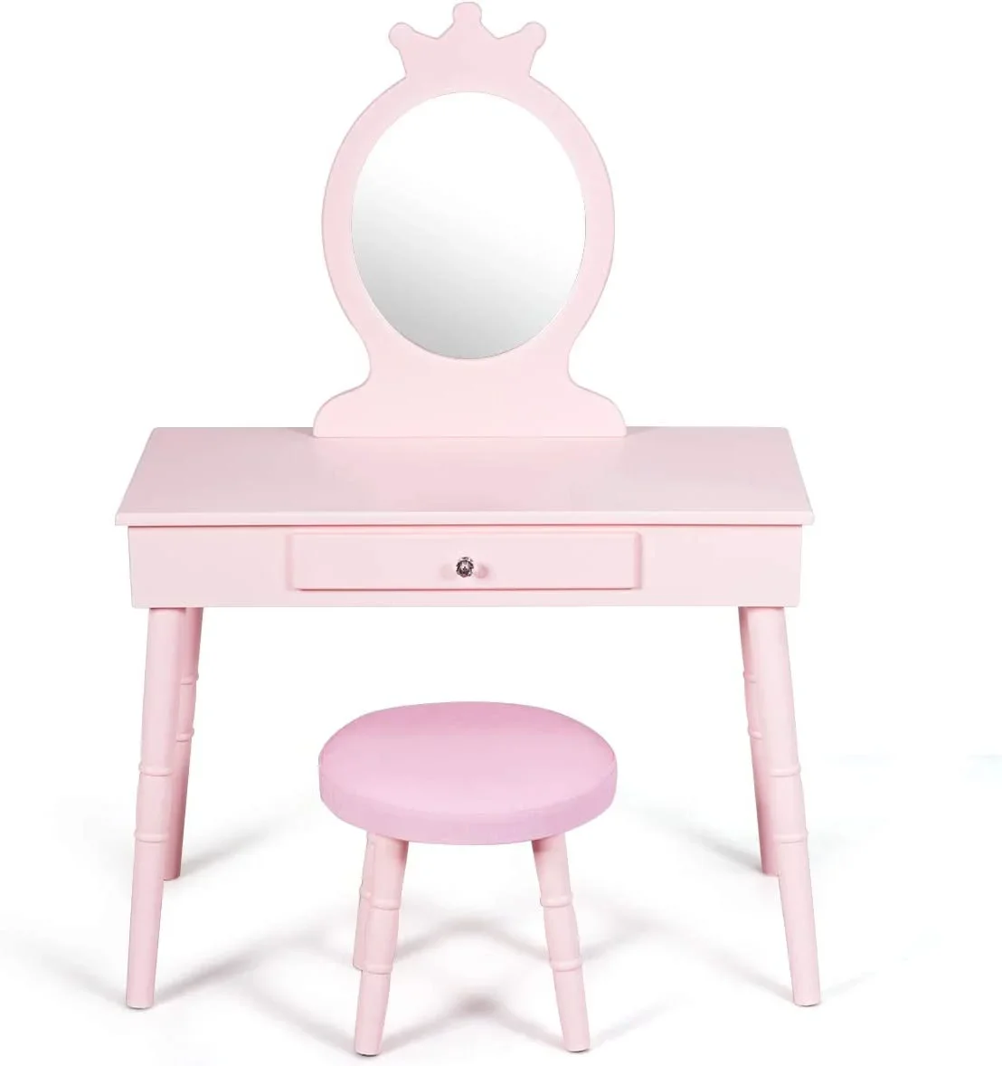 Modern Design Little Girl Bedroom Home Dressing Table Dressing Table  with Mirror Dressing Room Desk